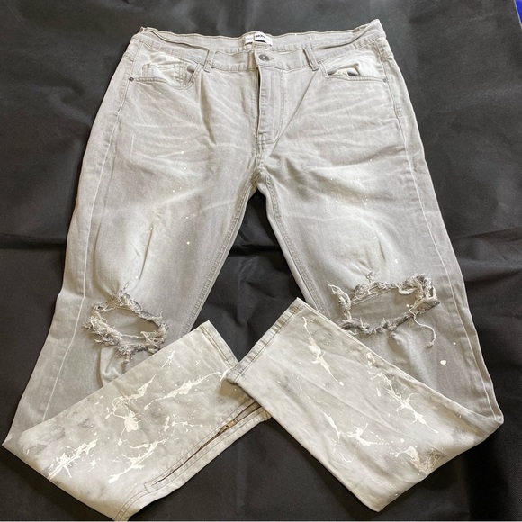 Fashion Nova Jeans Fashion Nova Paint Splatter Skinny Jeans Poshmark